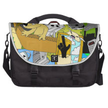 Drippy Shadeprint Laptop Computer Bag
