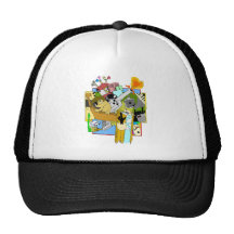 Drippy Shadeprint Trucker Hat