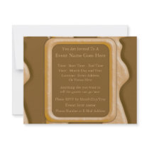 Drips - Chocolate Peanut Butter Invite
