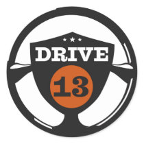 drive13logo stickers by WHAMMYBAR66 drive13logo stickers