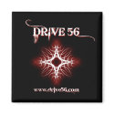 Drive 56 Square Magnet by drive56 Drive 56 Square Magnet