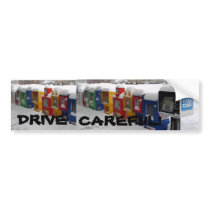 DRIVE CAREFUL bumpersticker by JoAnnHayden DRIVE CAREFUL bumpersticker