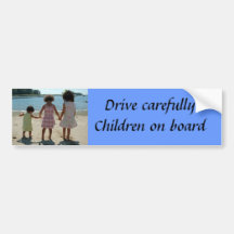 Drive carefully  bumper sticker