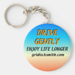DRIVE GENTLY KEYCHAINS