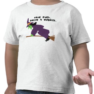 Drive Hybrid Witch Toddler T-shirt shirt