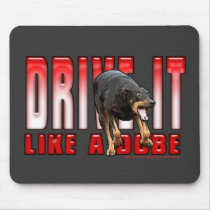 Drive it like a Dobe mousepads