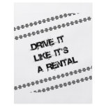 drive it like it's a rental, cars, auto,
