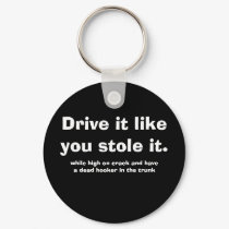 Drive it likeyou stole it... keychains by TheRealHades Drive it likeyou stole it... keychains