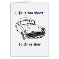 Drive Slow Life Is Short