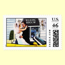 Drive Up Wedding postage