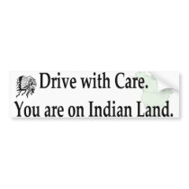 drive with care bumper sticker