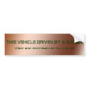 "Driven By A Gamer" Bumper Sticker bumper stickers by rosaamarilla "Driven By A Gamer" Bumper Sticker bumper stickers