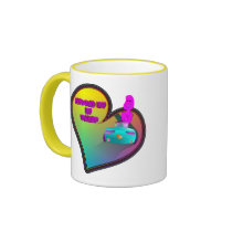 Driven By My Heart mugs