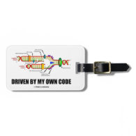 Driven By My Own Code (DNA Replication) Luggage Tag