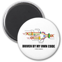 Driven By My Own Code (DNA Replication) Magnet