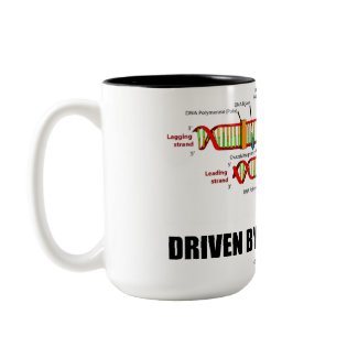 Driven By My Own Code (DNA Replication) mug