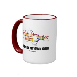 Driven By My Own Code (DNA Replication) mug