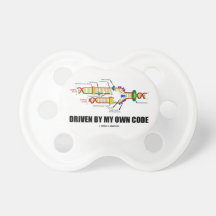 Driven By My Own Code (DNA Replication) Baby Pacifier