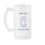 Drives Me Crazy Table Tennis Mug
