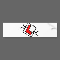 Driving Licence bumper stickers