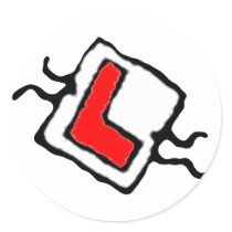 Driving Licence stickers