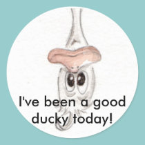 drizzle.I've been a good ducky today! stickers