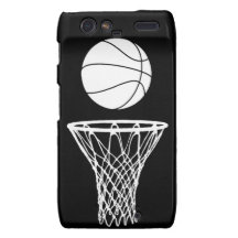 Droid RAZR Case-Mate Bball Silhouette Black