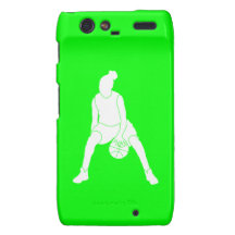 Droid RAZR Case-Mate Dribble Silhouette Green