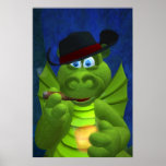 Drolly Dragons: Enjoy life! posters