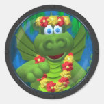 Drolly Dragons: Porthole Sticker