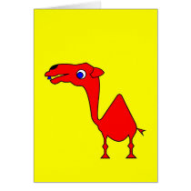 Dromedary Greeting Card