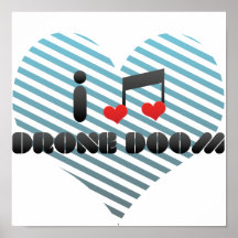 Drone Doom fan Poster