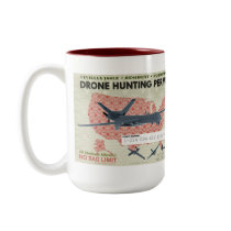 Drone Hunting Permit Mug mugs