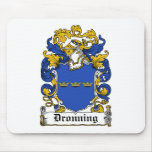 Dronning Family Crest Mouse Pads