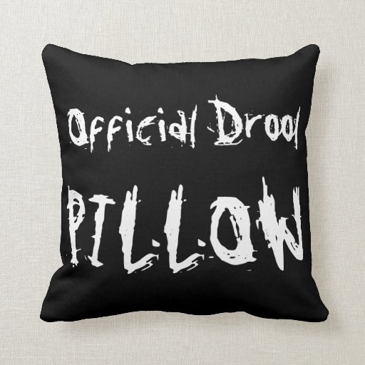 Drool Throw Pillow Zazzle