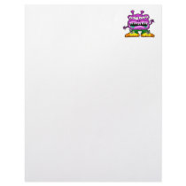 Drooling Alien Customized Letterhead