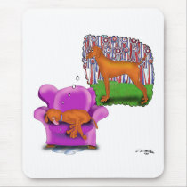 Drooling Medal Winner Mousepad