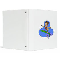 Drooling Surfer Vinyl Binder