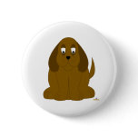 Droopy Brown Dog Pins