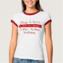 Drop 3 Red Tee, Red No Pills t-shirts by celebratebeautiful Drop 3 Red Tee, Red No Pills t-shirts
