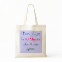 Drop 3 Sizes Tote bags