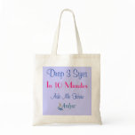 Drop 3 Sizes Tote bags