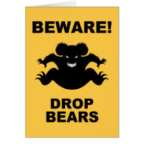 Drop Bears! Cards