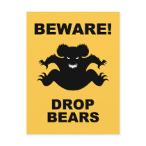 Drop Bears! Post Cards