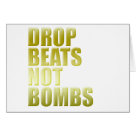  - Are you anti war? Would you rather drop beats on the turntable than bombs? We all want world peace so get your vinyl out and play your music.: Sizes 