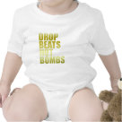 infant_creeper - Are you anti war? Would you rather drop beats on the turntable than bombs? We all want world peace so get your vinyl out and play your music.: Sizes  Available colors: white