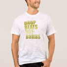 burnout_tee - Are you anti war? Would you rather drop beats on the turntable than bombs? We all want world peace so get your vinyl out and play your music.: Sizes  Available colors: burnoutwhite