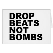 Drop Beats Not Bombs 4 Cards
