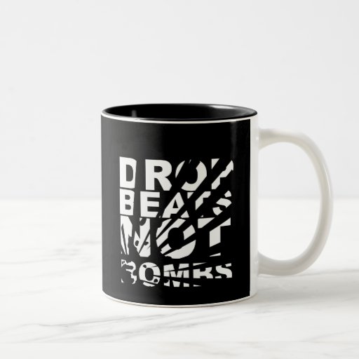 Drop Beats Not Bombs Explosion Coffee Mug