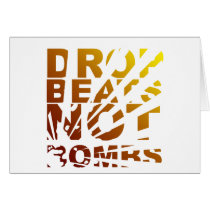 DROP BEATS NOT BOMBS EXPLOSION - DJ CARDS